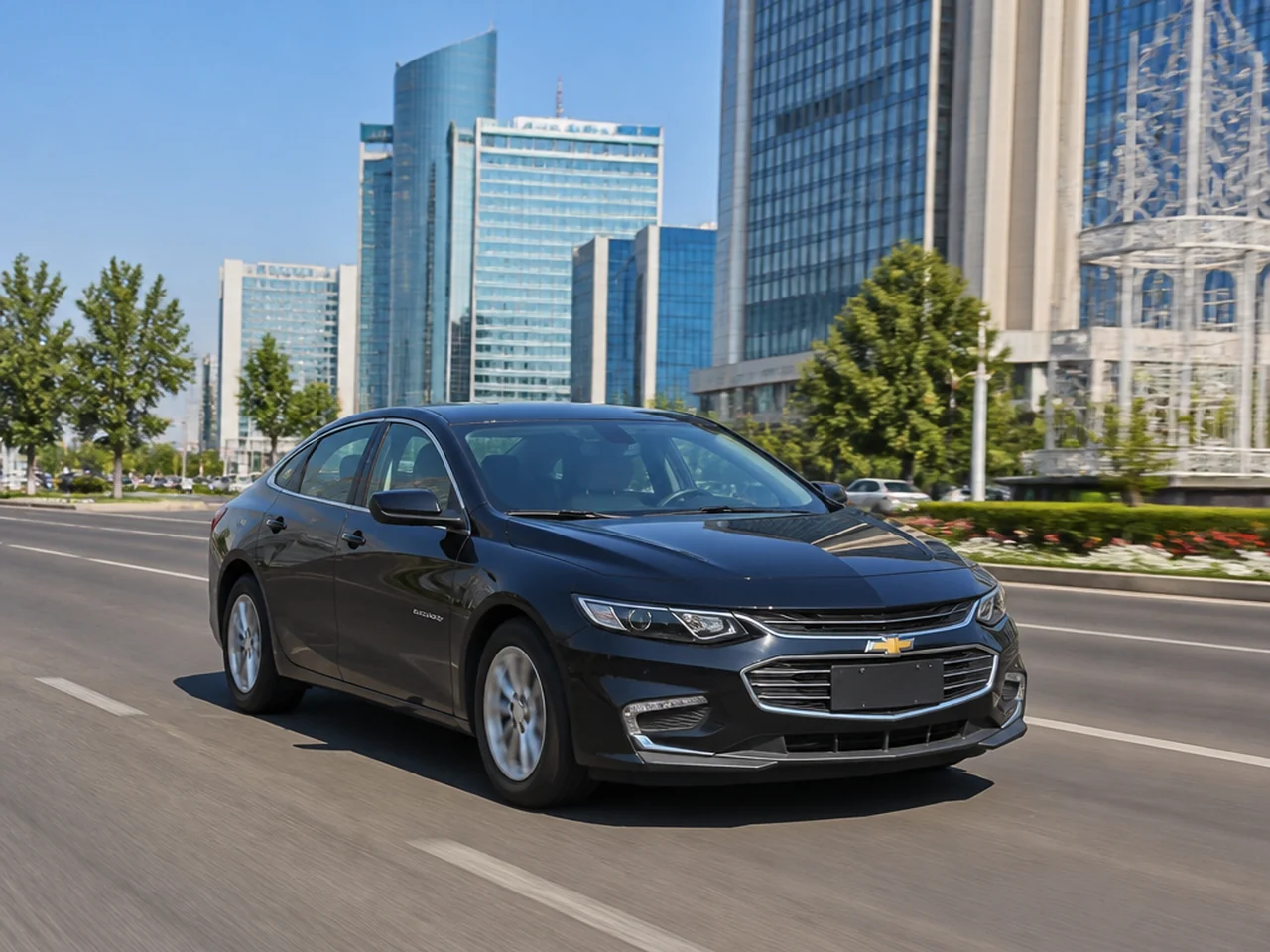 Chevrolet Malibu 2018 — спереди