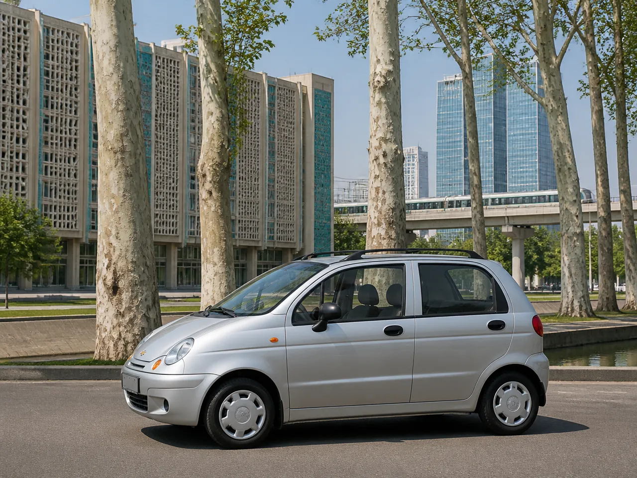 Chevrolet Matiz — сбоку