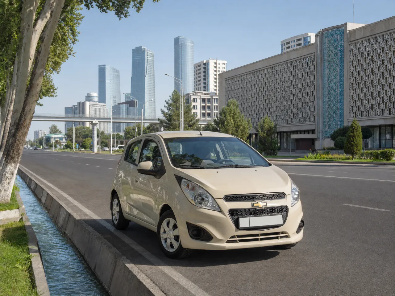 Chevrolet Spark — спереди