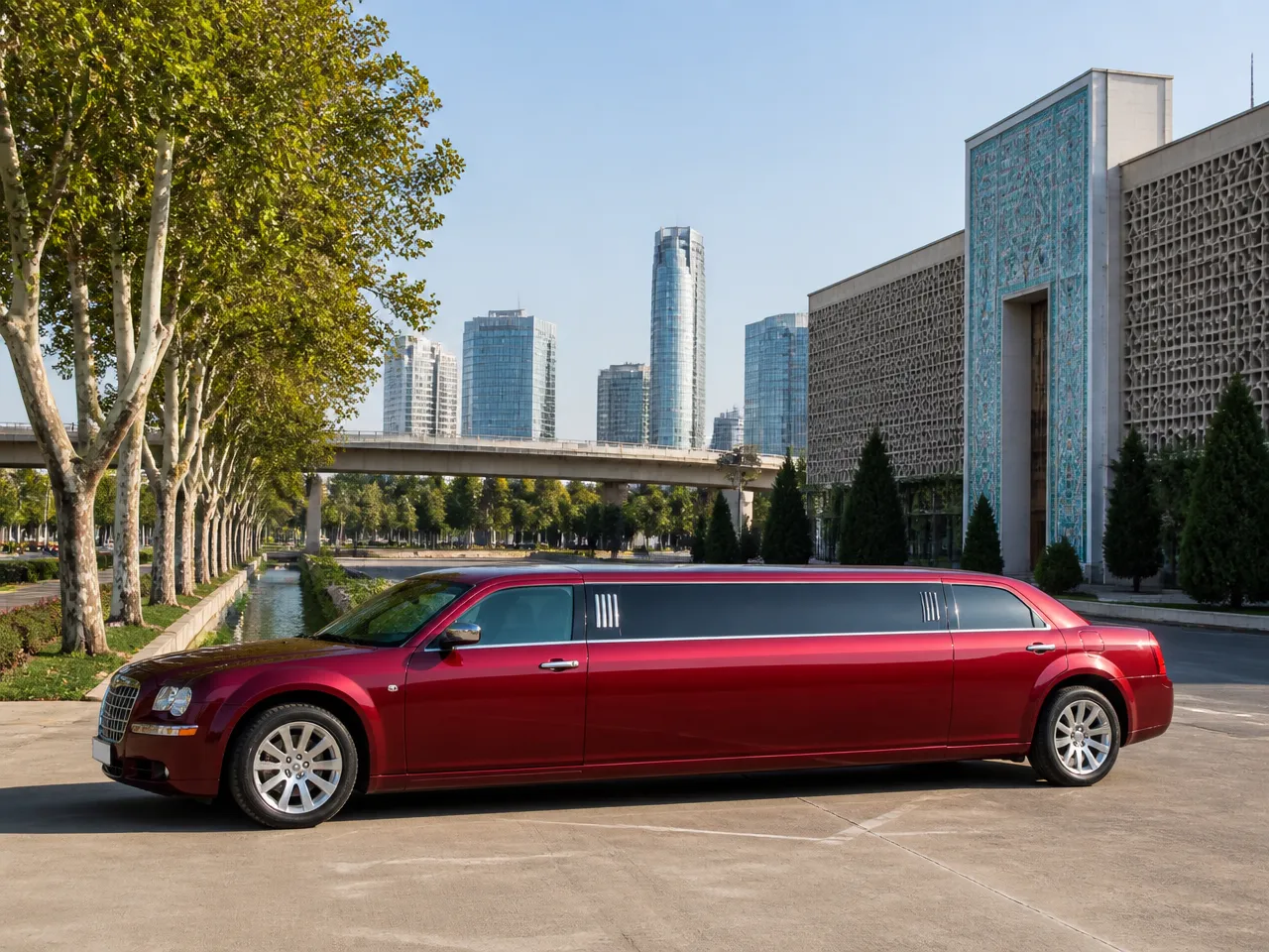 Chrysler 300 Limousine — сбоку