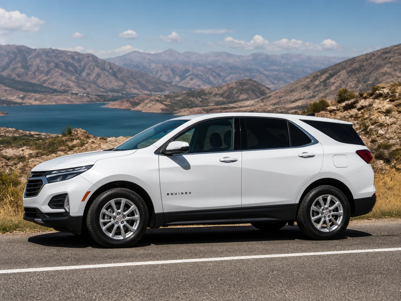 Chevrolet Equinox 2022 — сбоку