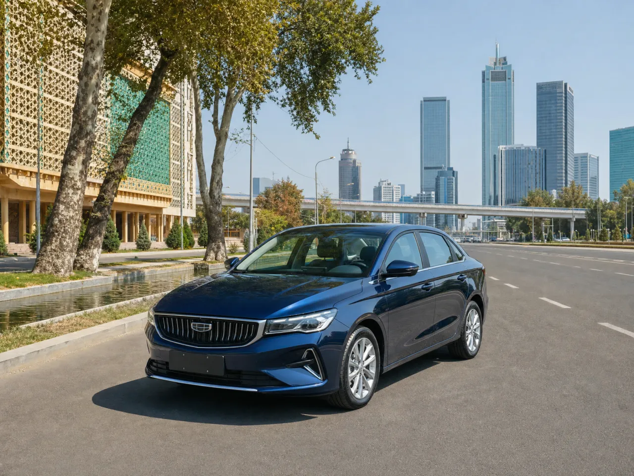 Geely Emgrand — спереди
