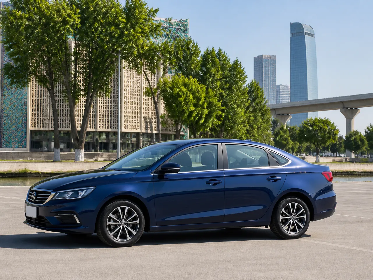 Geely Emgrand — сбоку