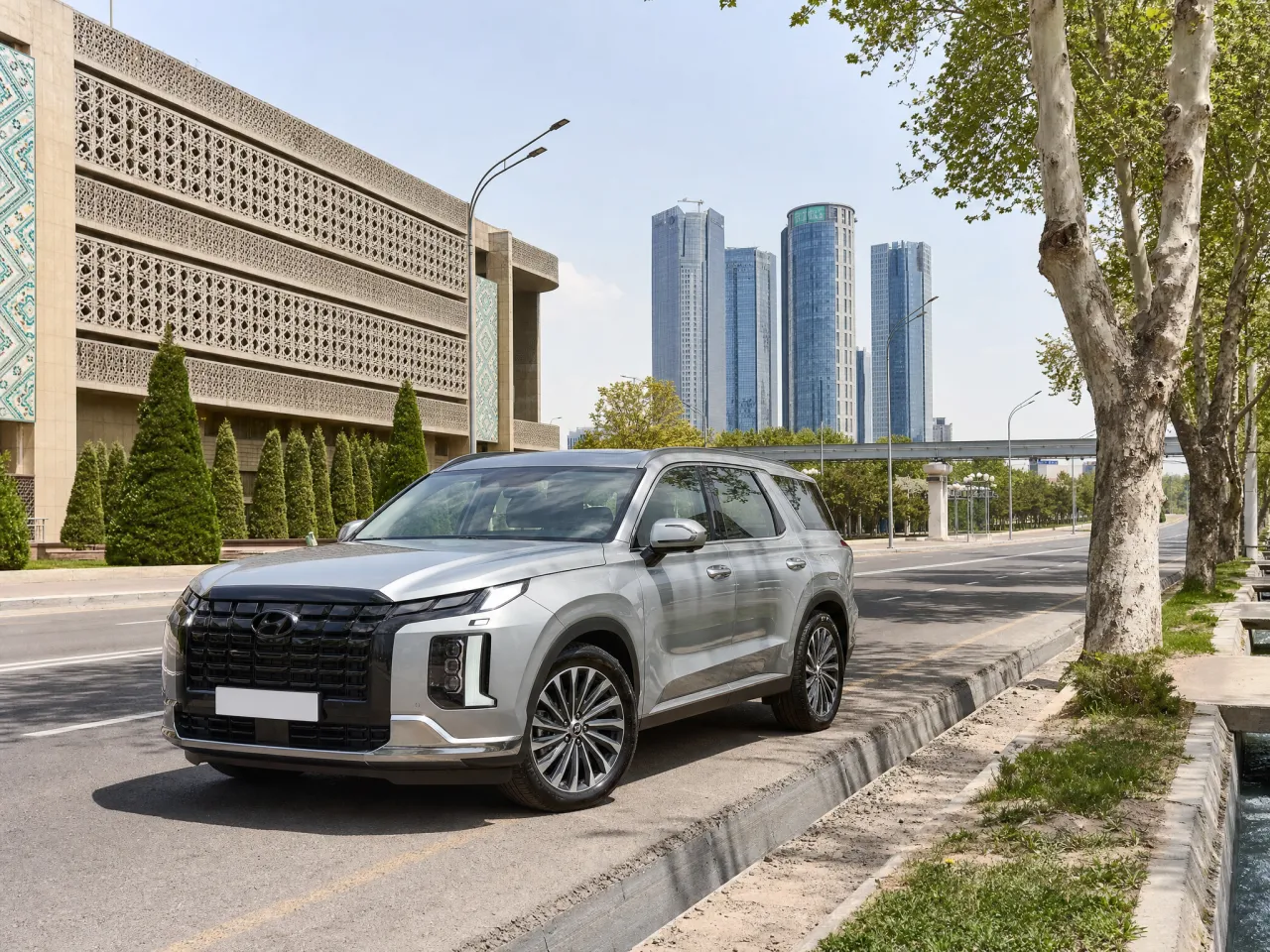 Hyundai Palisade — спереди
