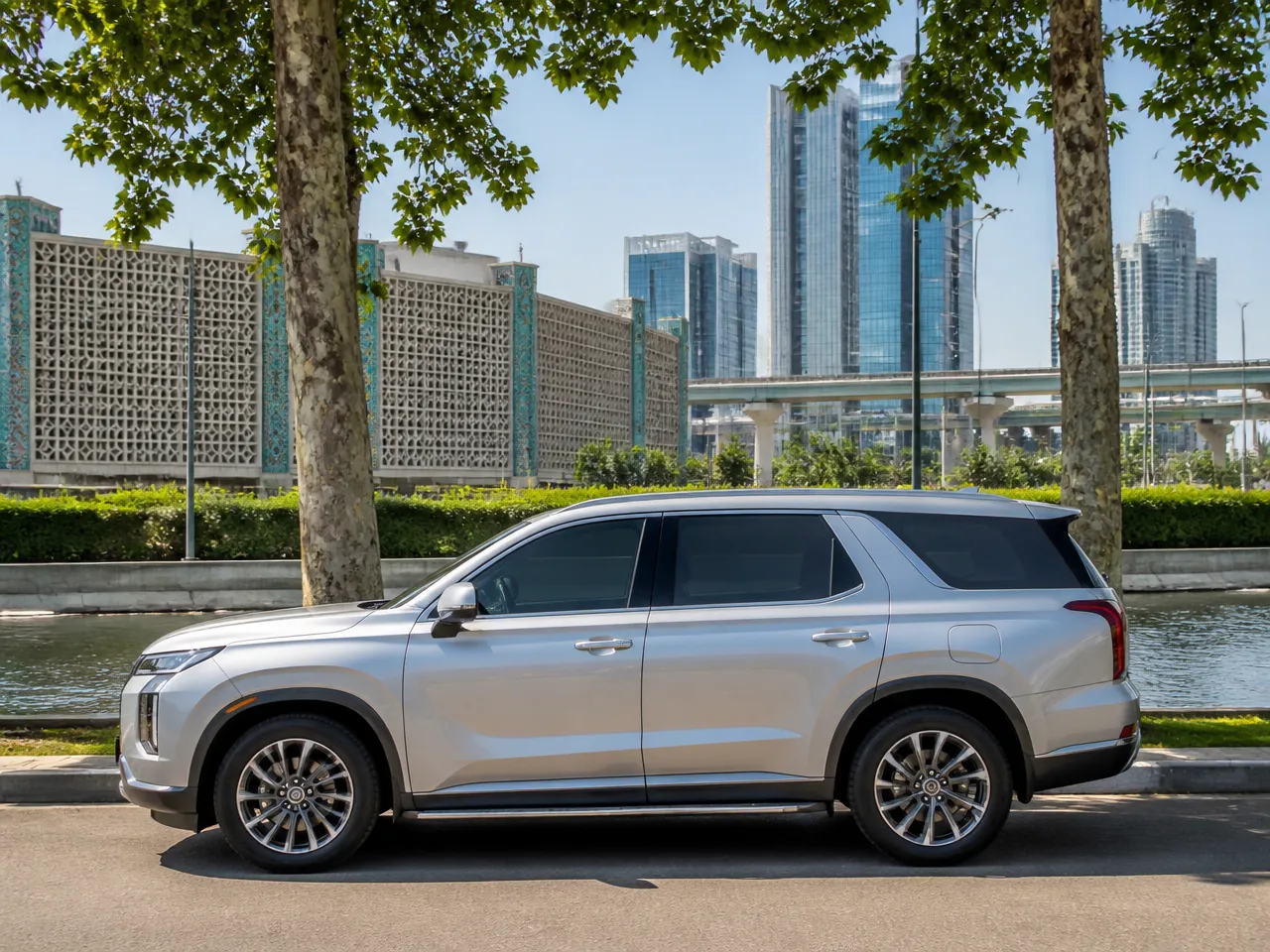 Hyundai Palisade — сбоку