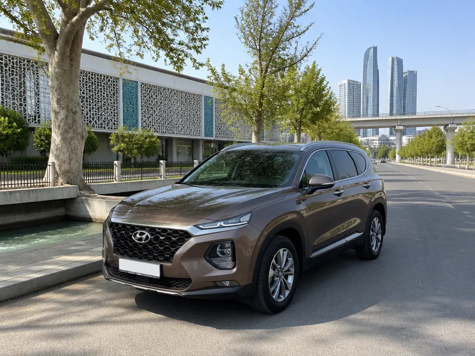 Hyundai Santa Fe — аренда в Ташкенте