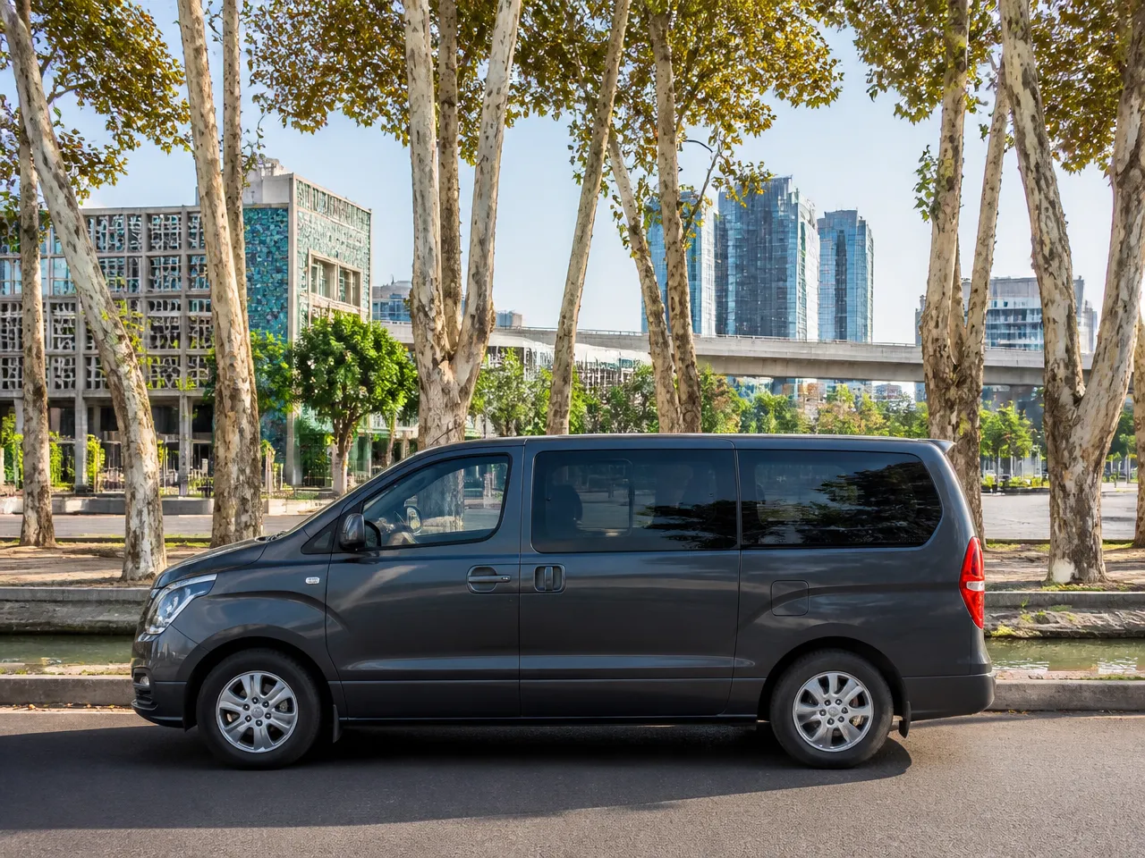 Hyundai Starex — сбоку