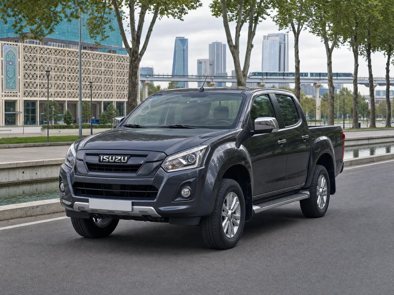 Isuzu D-Max — спереди