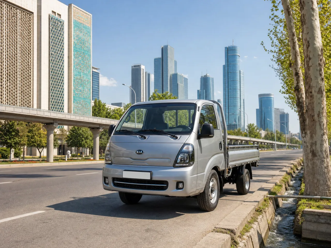 Kia Bongo — спереди