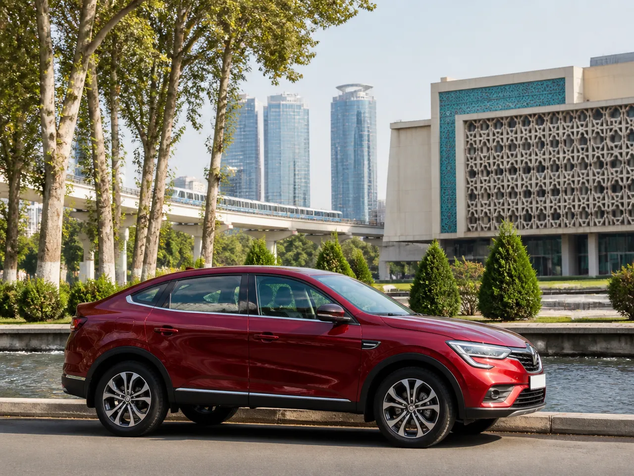 Renault Arkana — сбоку