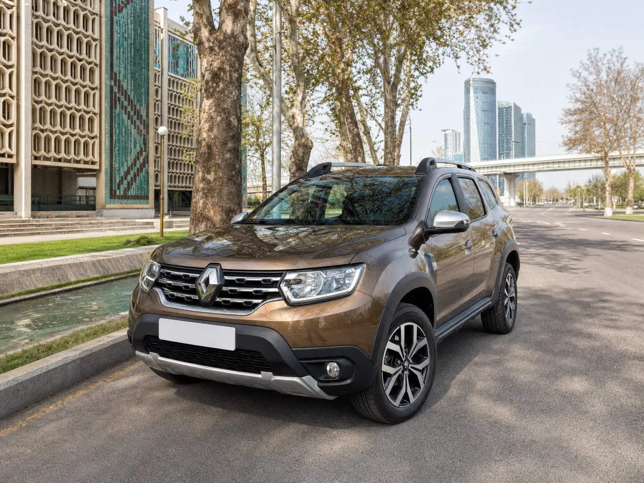 Renault Duster — спереди