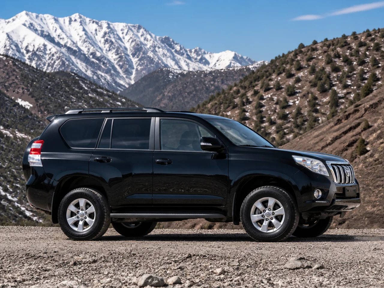 Toyota Land Cruiser Prado 2014 — сбоку