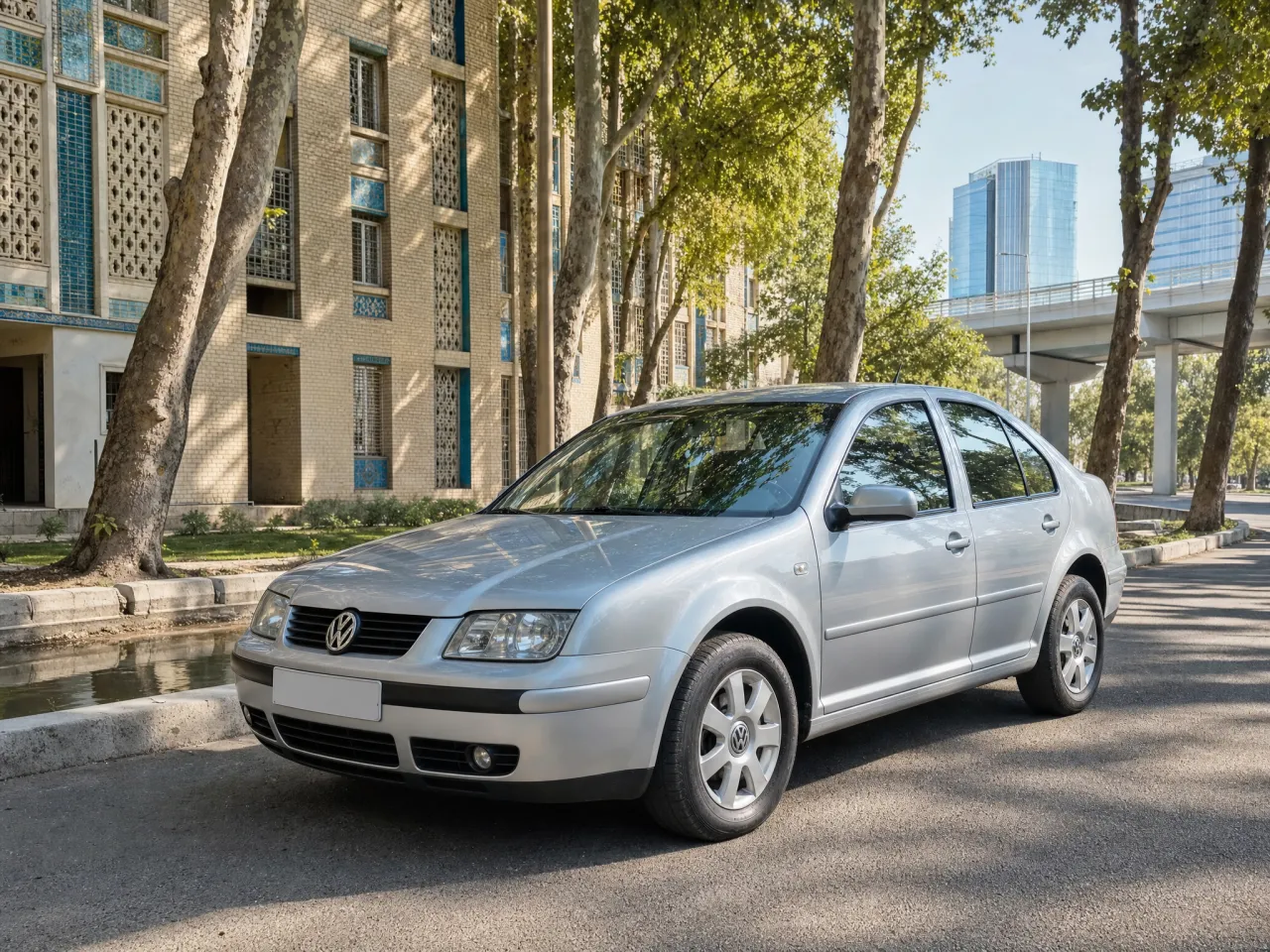 Volkswagen Bora — спереди